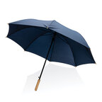 Parapluie personnalisé automatique en rPET 27" avec poignée bambou IMPACT® - Classic York | pandacola - thumb