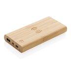 Batterie personnalisée en bambou à induction 8000 mAh - Bluva | pandacola - thumb