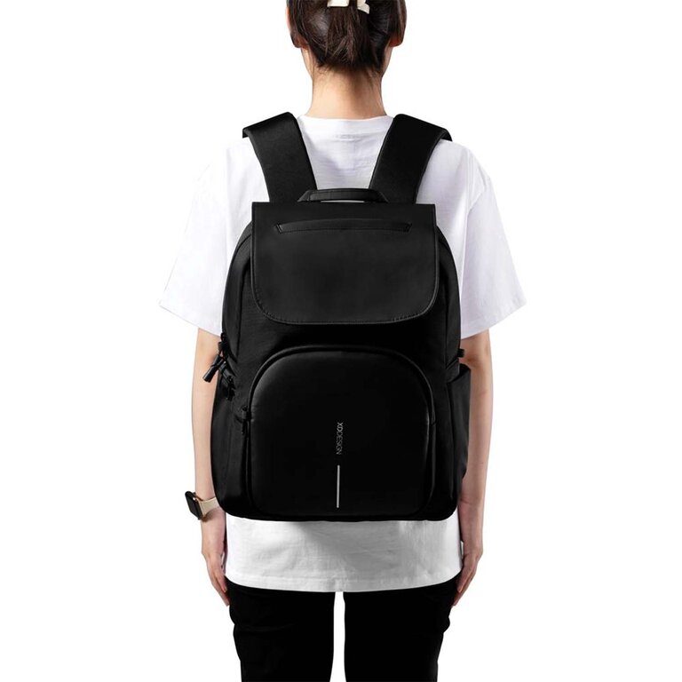 Sac à dos souple personnalisé pour ordinateur 16" en rPET - Sibea | pandacola - 1