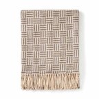 Plaid personnalisable tissé en acrylique Vinga®- Duthia | pandacola - thumb