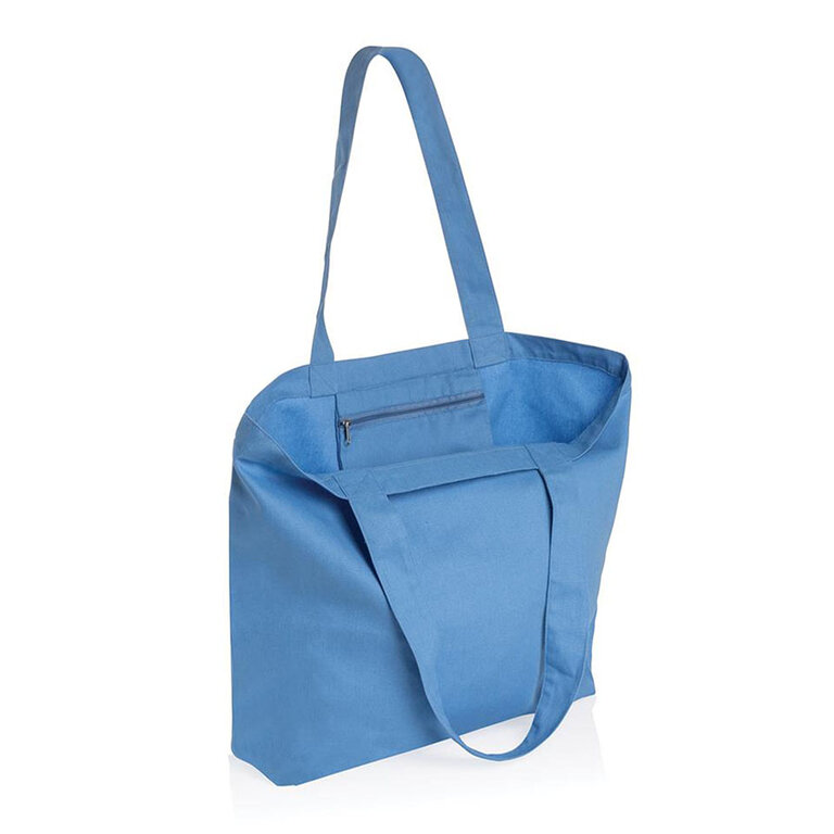Sac shopping personnalisé en toile 240 gr/m² - Bakon | pandacola - 1