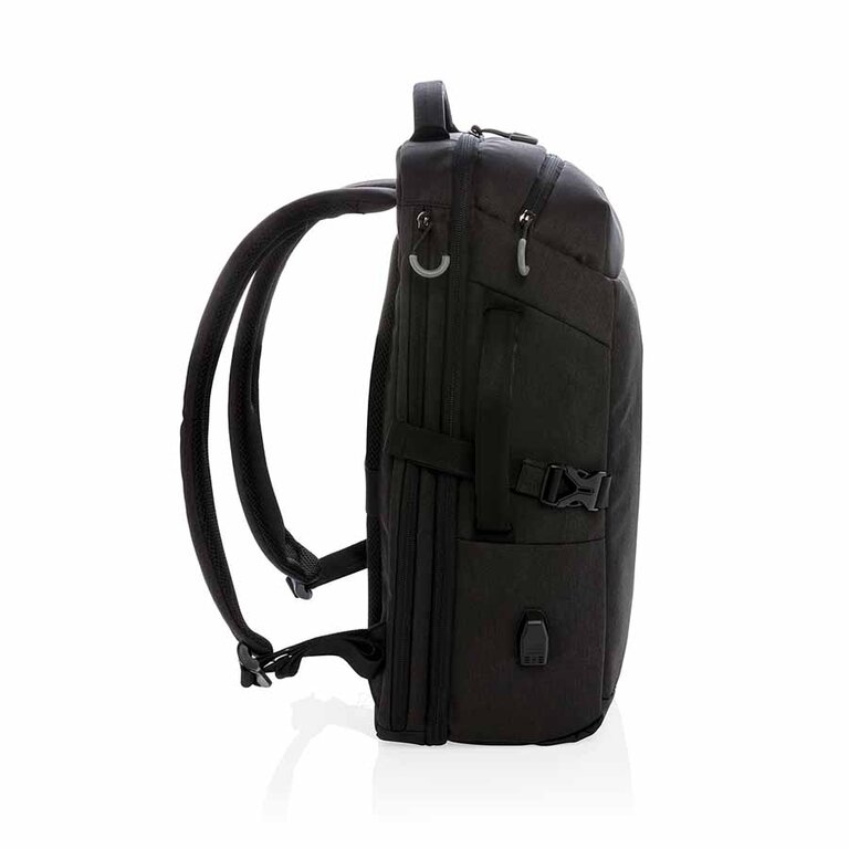 Sac à dos personnalisé en PU pour ordinateur 17" SWISSPEAK® - Besa | pandacola - 2