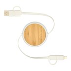 Câble de charge personnalisé 45W - Ontaria Enrouleur Bois | pandacola - thumb - 2