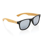 Lunettes de soleil personnalisées en bambou et plastique recyclé - Jilo | pandacola - thumb