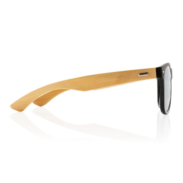 Lunettes de soleil personnalisées en bambou et plastique recyclé - Jilo | pandacola - 2