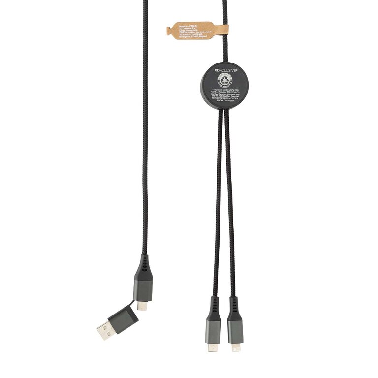 Câble de charge personnalisable long 3M - Alum | pandacola - 2