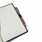Carnet A5 personnalisé souple en feutrine rPET 160 pages lignées  Vinga® - Bonnou | pandacola - thumb - 2
