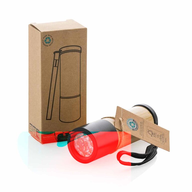 Lampe torche personnalisée bambou - Maku | pandacola - 2