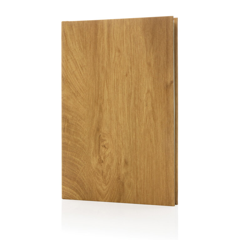 Carnet A5 personnalisable effet bois 160 pages lignées - Peka | pandacola - 3