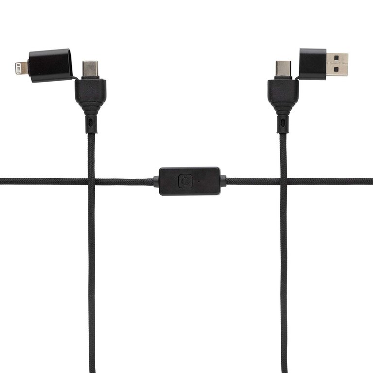 Câble de charge personnalise 60W - Lua | pandacola - 1