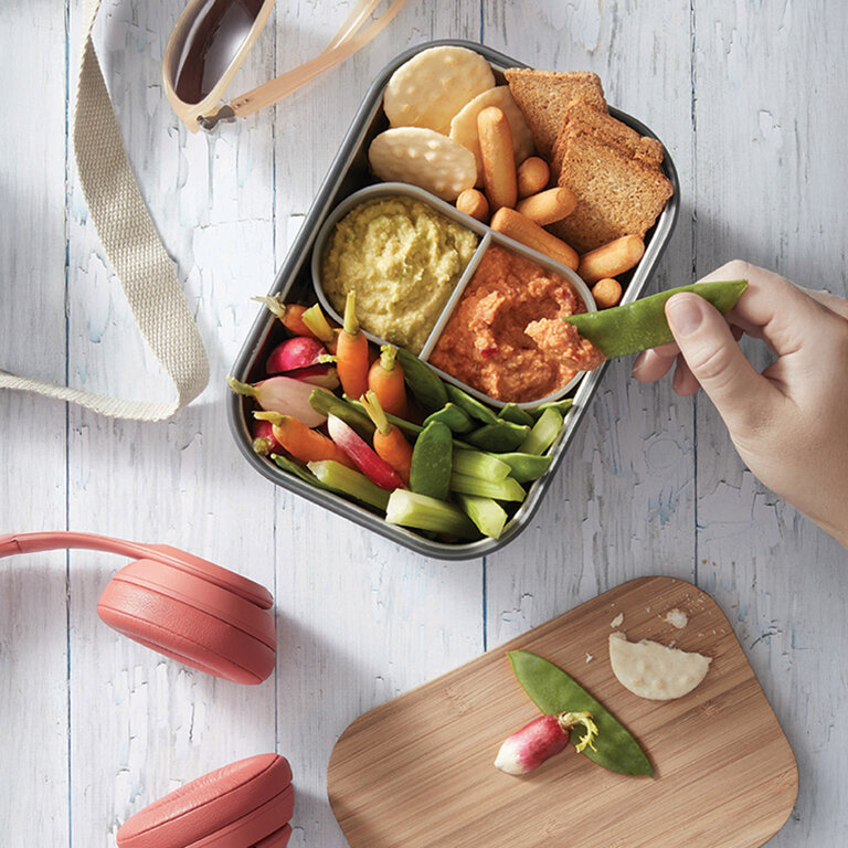 Lunch box personnalisée en acier 1.25L Black+Blum - Kro | pandacola - 1