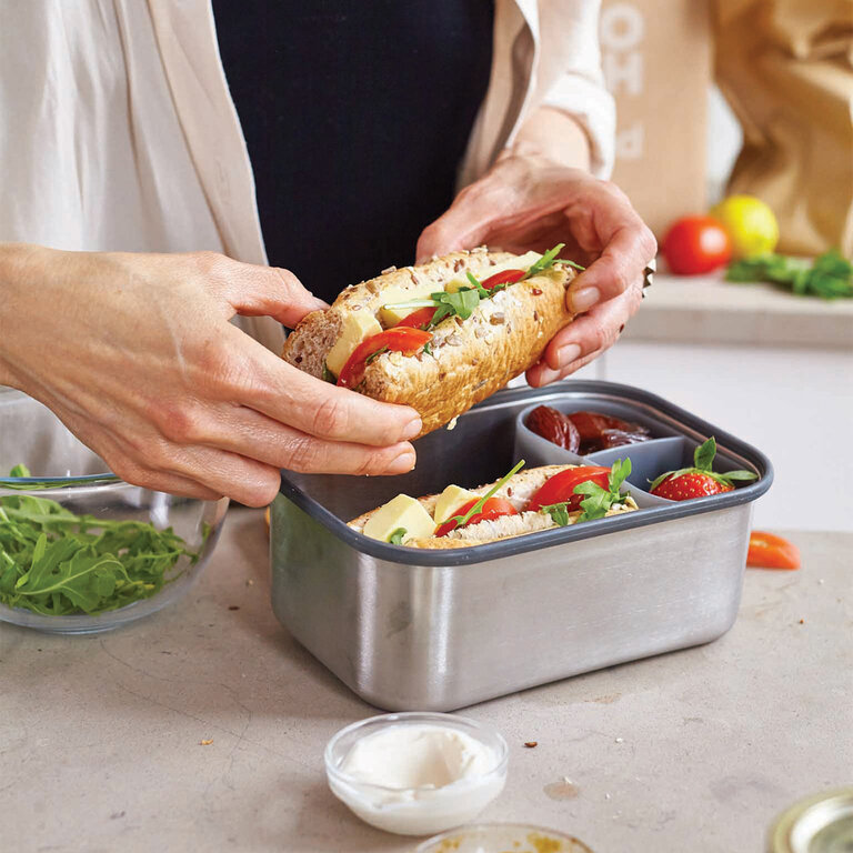 Lunch box personnalisée en acier 1.25L Black+Blum - Kro | pandacola - 3
