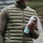 Bouteille isotherme personnalisé acier recyclé - Gawesi | pandacola - thumb - 2