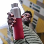 Bouteille isotherme personnalisé acier recyclé - Gawesi | pandacola - thumb - 3