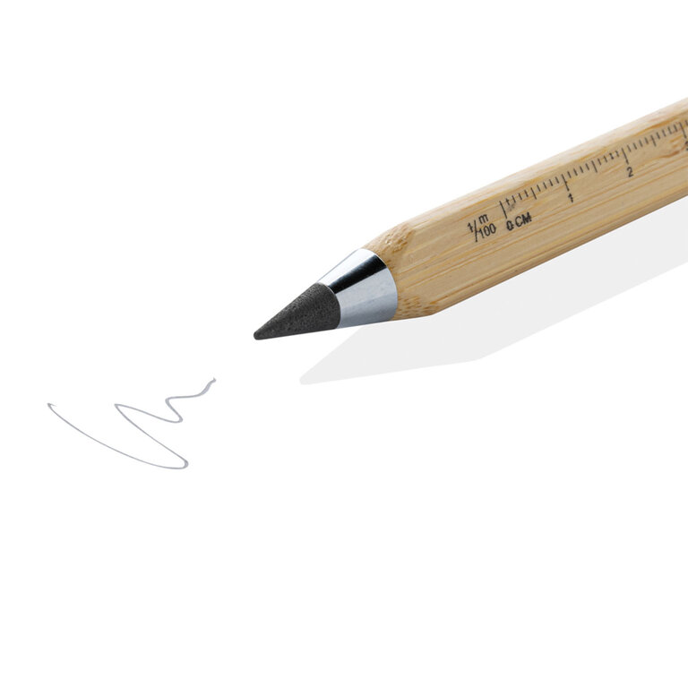 Crayon de charpentier infini personnalisé en bambou - Harco Wood | pandacola - 1