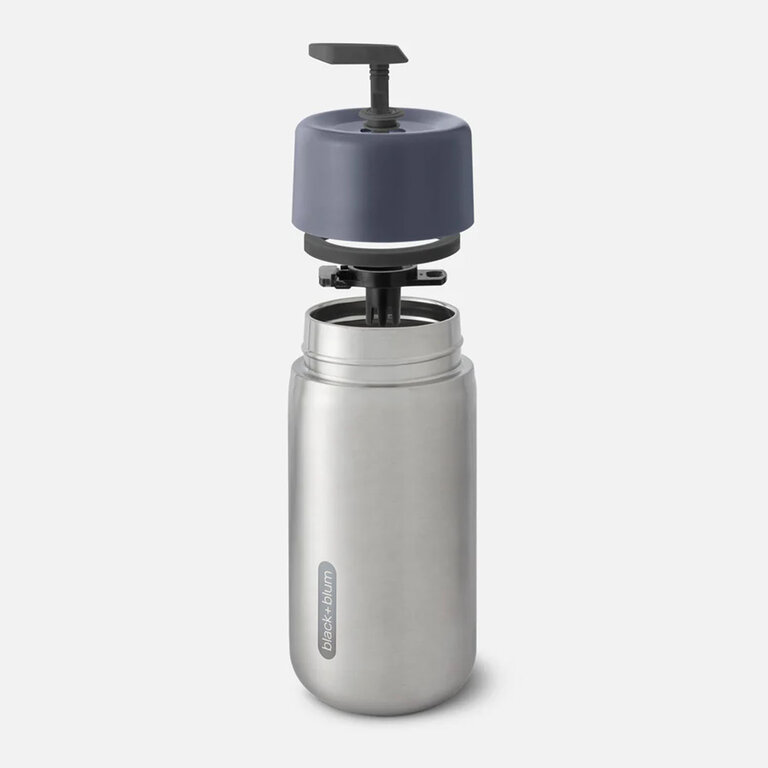 Mug isotherme personnalisé en acier avec isolation sous vide 340 ml Black+Blum - Blumou | pandacola - 1