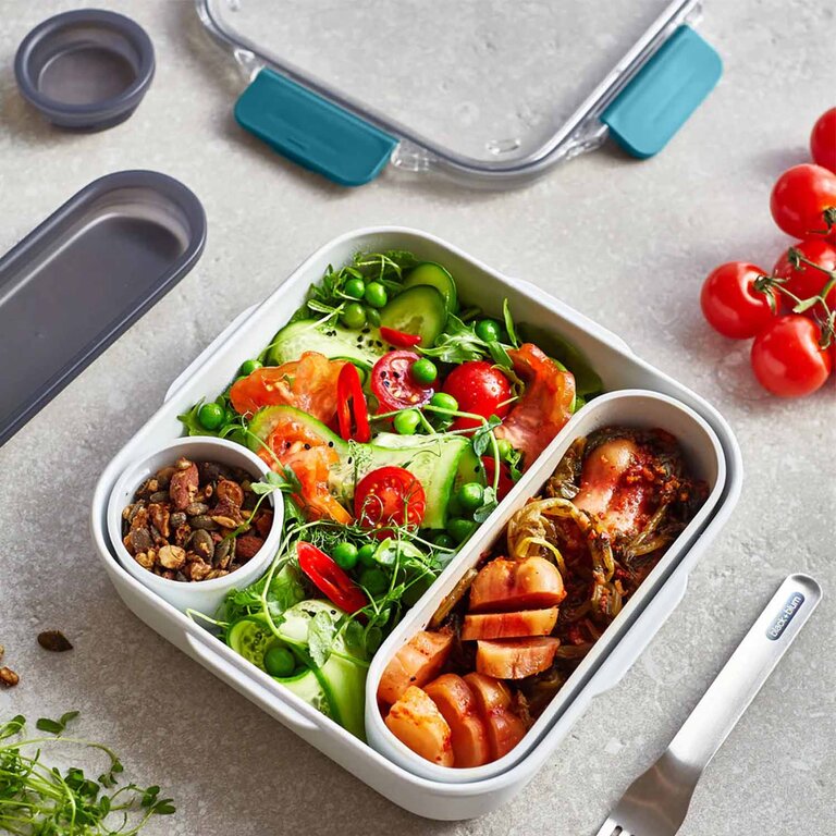 Lunch box personnalisée 1L avec couvert Black+Blum - Blakou | pandacola - 1