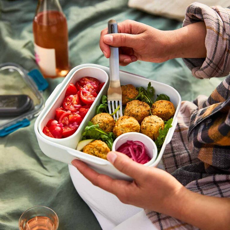 Lunch box personnalisée 1L avec couvert Black+Blum - Blakou | pandacola - 2