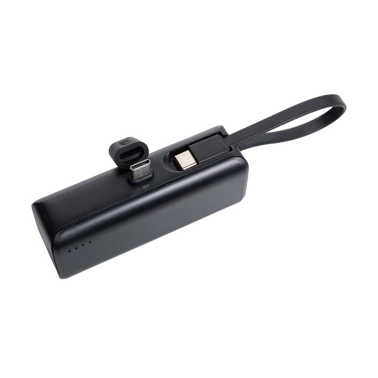 Batterie de secours personnalisée en ABS recyclé 3000 mAh - Aki USB-C | pandacola - 3