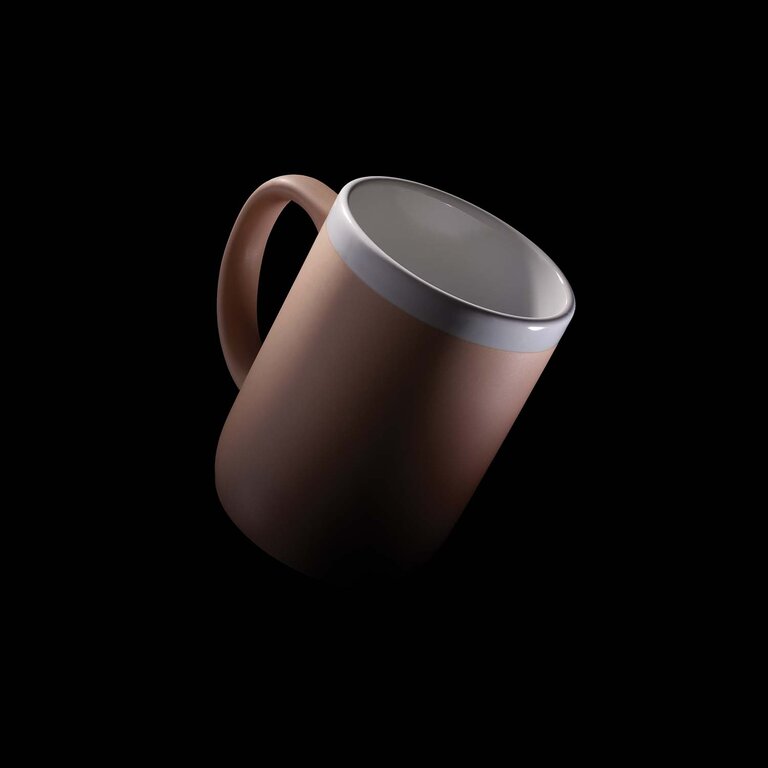 Mug personnalisé en ceramique bord blanc 300 ml - Bohia | pandacola - 1