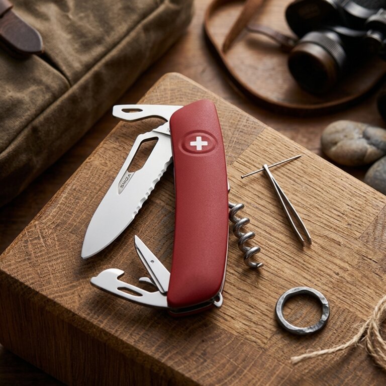 Couteau suisse 12 fonctions|Swiza® - SH03 TR | pandacola - 1
