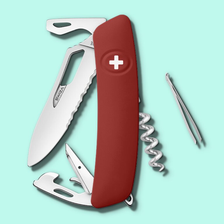 Couteau suisse 12 fonctions|Swiza® - SH03 TR | pandacola - 2