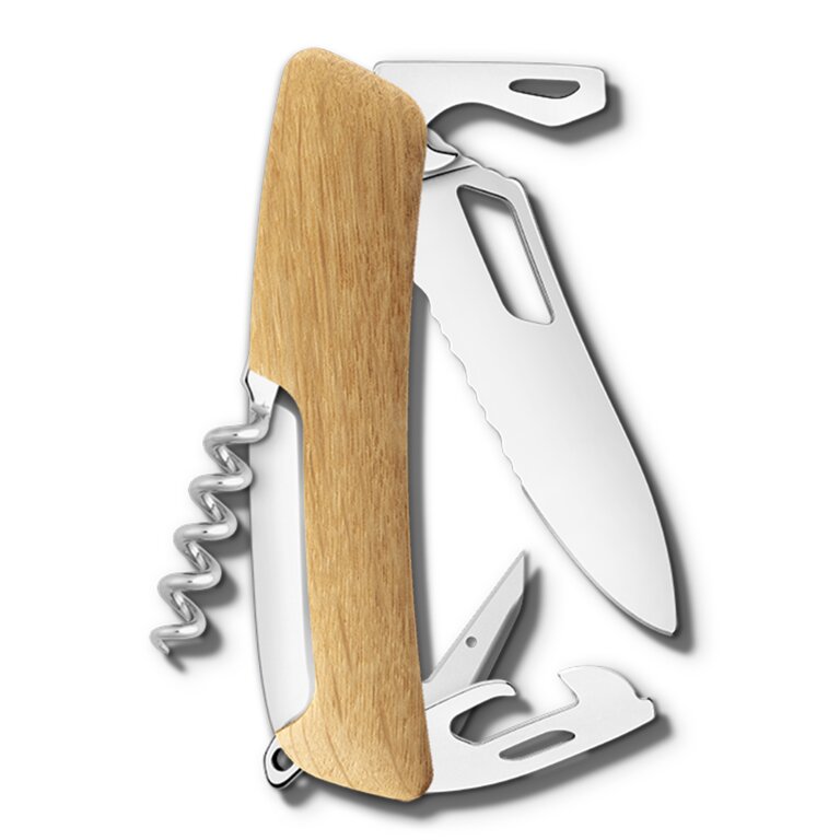 Couteau suisse 12 fonctions en bois|Swiza® - SH03 TR | pandacola - 1