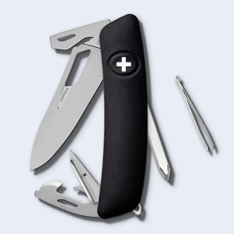 Couteau suisse 12 fonctions|Swiza® - SH04 R AM | pandacola - 3