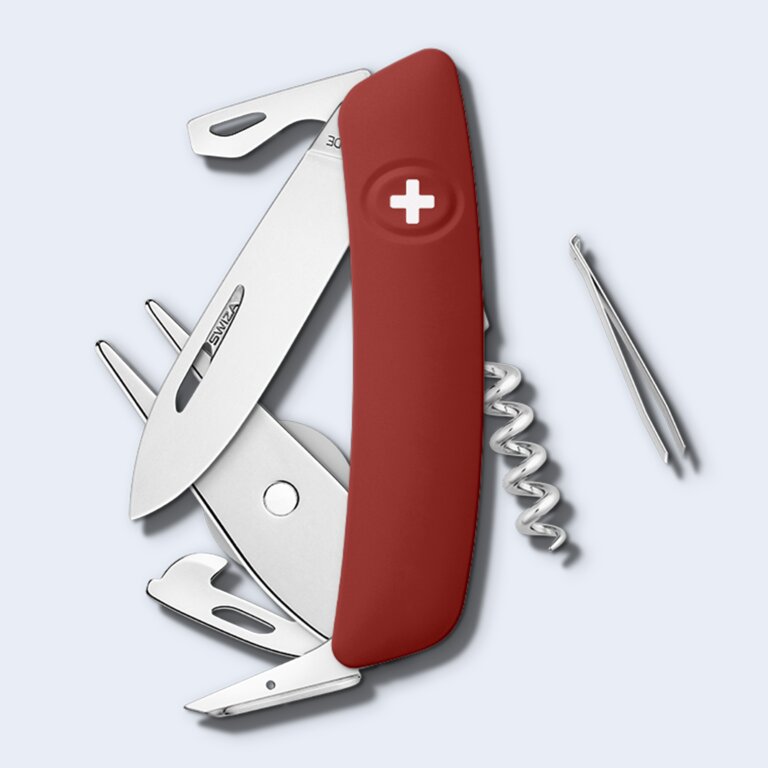 Couteau suisse 12 fonctions|Swiza® - GO05TT | pandacola - 2
