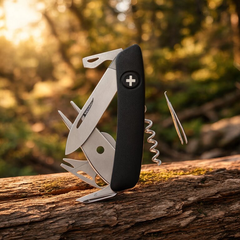 Couteau suisse 12 fonctions |Swiza® - GO05TT AM | pandacola - 2