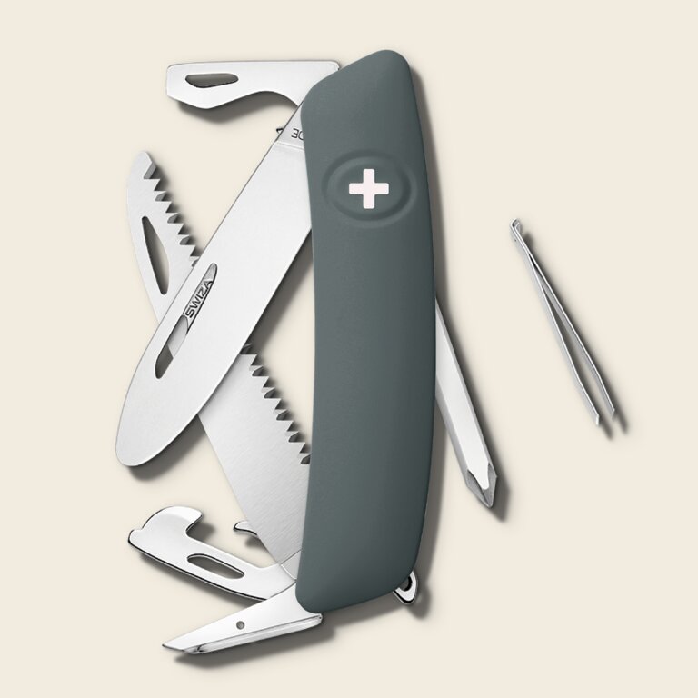 Couteau suisse 12 fonctions Junior| Swiza® - J06 R | pandacola - 3