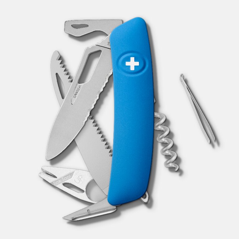 Couteau suisse 12 fonctions | Swiza® - SH05 TR-TT AM | pandacola - 3