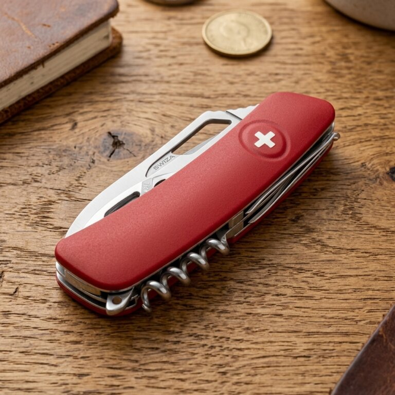 Couteau suisse 11 fonctions|Swiza® - SH05 TR HUTT AM | pandacola - 1