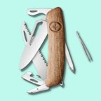 Couteau suisse 13 fonctions en bois | Swiza® - SH06 R | pandacola - thumb - 3