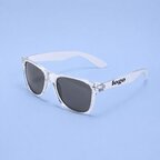 Lunettes de soleil transparentes personnalisables en RPET – Solano | pandacola - thumb