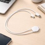 Câble de charge personnalisable 12W USB-C & Lightning – Octolongi | pandacola - thumb - 2