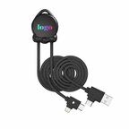 Câble de charge personnalisable 12W USB-C & Lightning – Octolongi | pandacola - thumb
