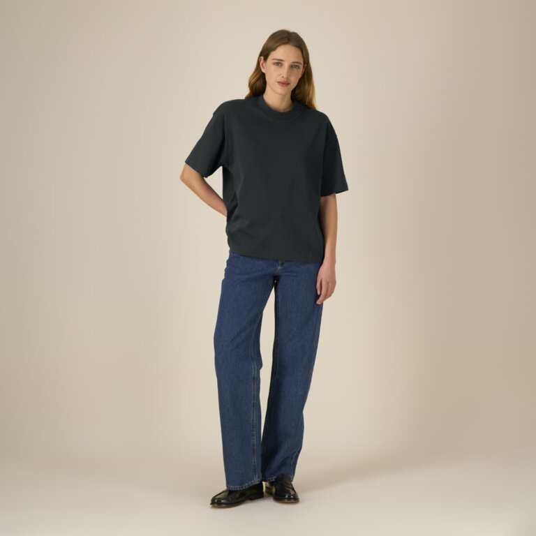 T-shirt unisexe épais coupe Boxy personnalisé Trend | STANLEY STELLA® - Asher | pandacola - 3