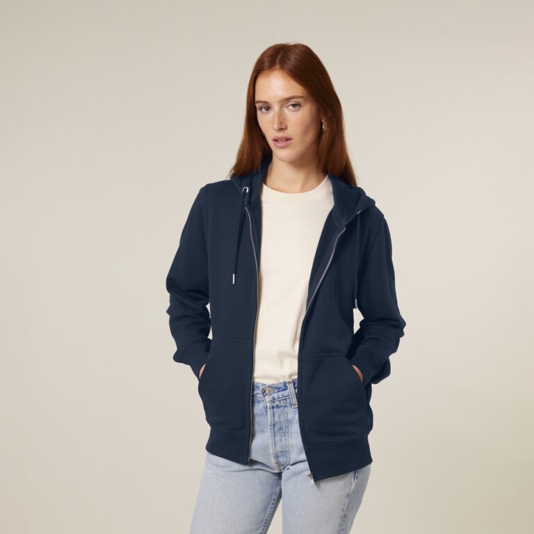 Sweat à capuche zippé personnalisé unisexe Essentials | STANLEY STELLA® - Connector 2.0 | pandacola - 3