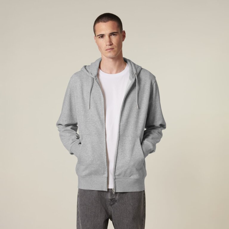 Sweat à capuche zippé personnalisé unisexe Essentials | STANLEY STELLA® - Connector 2.0 | pandacola - 4
