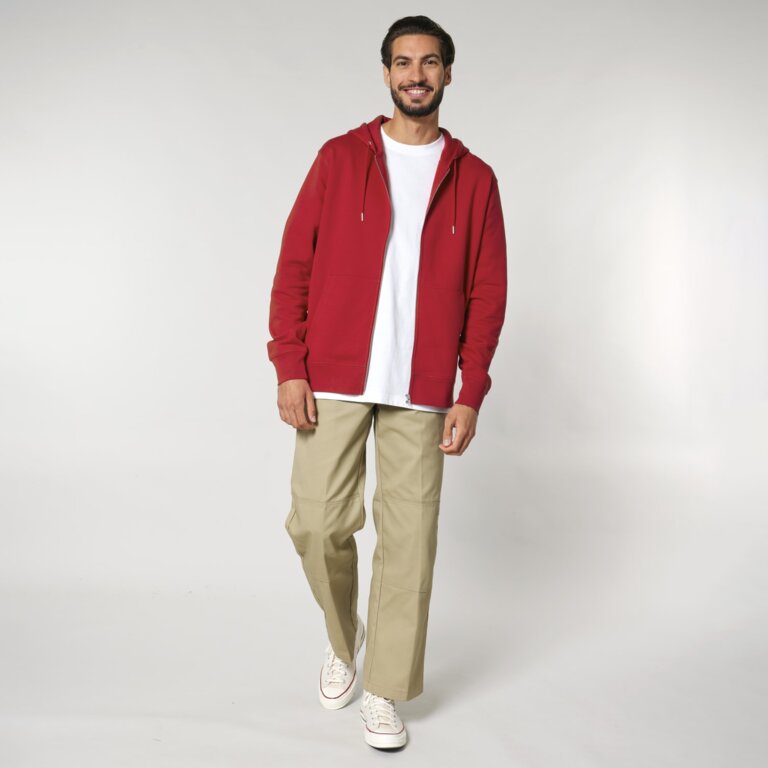 Sweat zippé personnalisé unisexe Iconic - Cultivator 2.0 | pandacola - 1