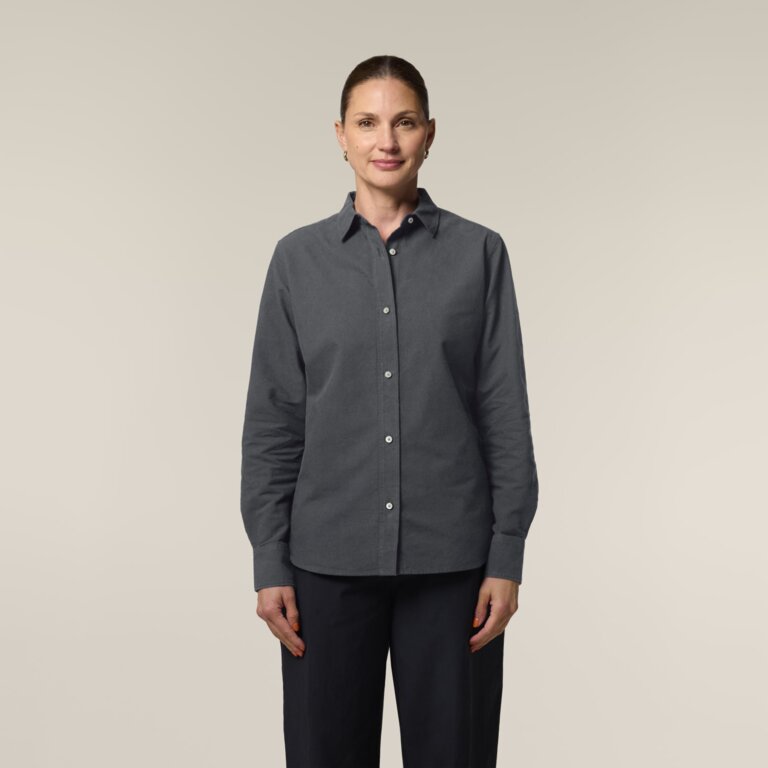 Chemise femme Oxford personnalisé Businesswear - Stella Oxford Shirt | pandacola - 3