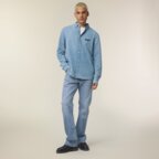 Chemise homme en jean personnalisé Businesswear - Stanley Denim Shirt | pandacola - thumb