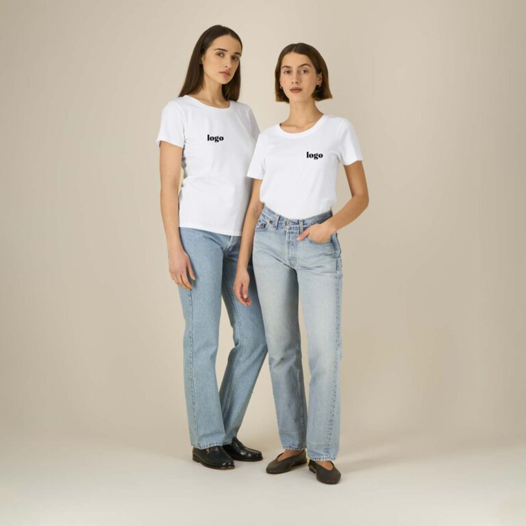T-shirt personnalisé femme coupe Fitted Essentials - Stella Expresser 2.0 | pandacola