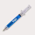 Stylo seringue personnalisable encre bleue - Askim | pandacola - thumb