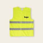 Gilet de sécurité personnalisable adulte - Fluosafa | pandacola - thumb