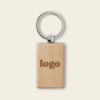 Porte-clés personnalisé en bois - Woodia | pandacola - thumb