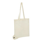 Sac shopping personnalisable pliable en coton 105 gr/m² - Bravelo | pandacola - thumb
