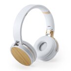 Casque BLUETOOTH® personnalisé en ABS et bambou - Sirko | pandacola - thumb