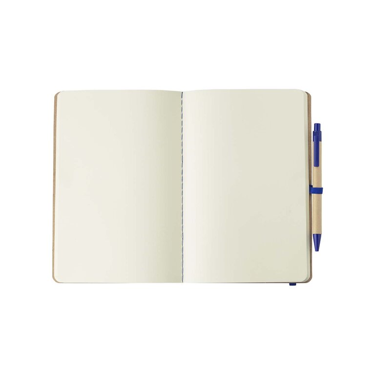 Carnet A5 personnalisé 120 pages vierges avec stylo  - Isas Stylo | pandacola - 3